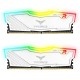 Team Group Delta RGB DDR4 3200 PC4-25600 16GB 2x8GB CL16 Blanco