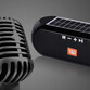 Klack TG-182 Altavoz Bluetooth Estéreo con Carga Solar Resistente al Agua AUX/Radio FM Negro Klack TG-182 Altavoz Bluetooth Estéreo con Carga Solar Resistente al Agua AUX/Radio FM Negro