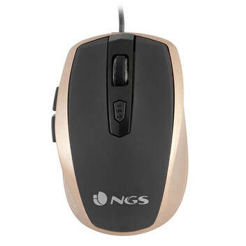NGS Tick Gold Ratón Óptico 1600DPI NGS Tick Gold Ratón Óptico 1600DPI