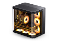 Torre PC Jonsbo TK-2 2.0 Negro, Acero/Vidrio templado, ATX/ITX/Mini-ATX, 16,5cm