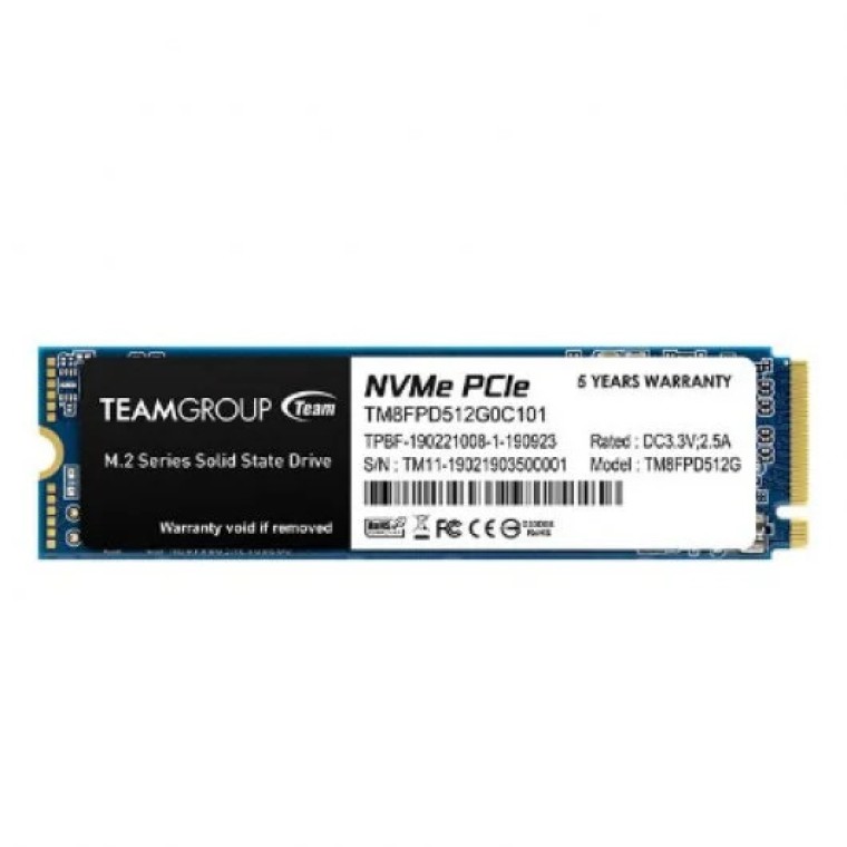 Team Group MP33 PRO 512GB SSD M.2 PCIe Gen3 x4