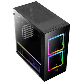 Aerocool Tor RGB Cristal Templado USB 3.0 Negra Aerocool Tor RGB Cristal Templado USB 3.0 Negra