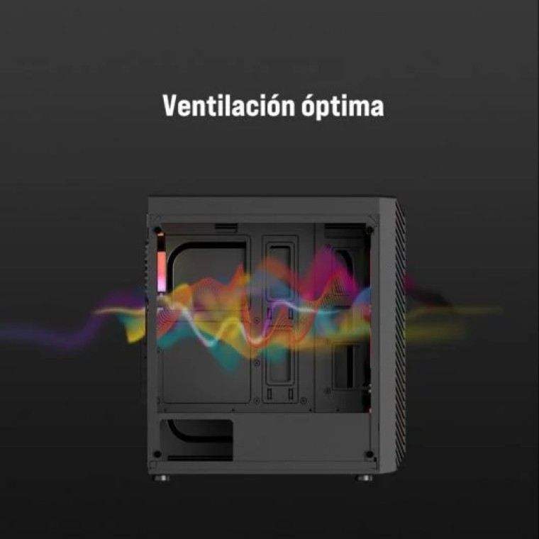 Tempest Shade RGB Torre ATX Negra