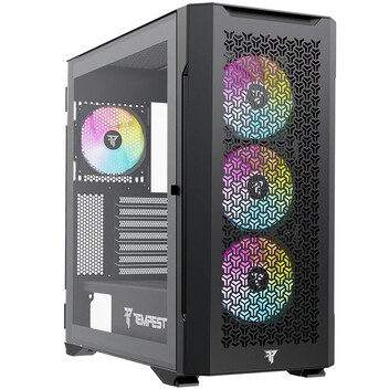Torre PC Tempest Bastion ARGB ATX Mesh Cristal Templado USB 3.0 Negra