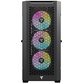 Torre PC Tempest Bastion ARGB ATX Mesh Cristal Templado USB 3.0 Negra