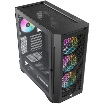 Torre PC Tempest Bastion ARGB ATX Mesh Cristal Templado USB 3.0 Negra