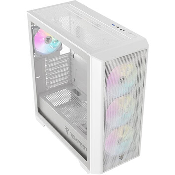 Torre PC Tempest Fort ARGB ATX Cristal Templado USB 3.0 Blanca