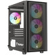 Torre PC Tempest Rampart ARGB M-ATX Cristal Templado USB 3.0 Negra