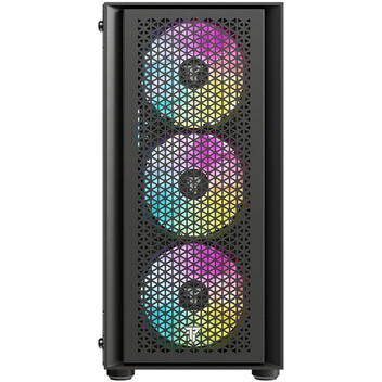 Torre PC Tempest Rampart ARGB M-ATX Cristal Templado USB 3.0 Negra Torre PC Tempest Rampart ARGB M-ATX Cristal Templado USB 3.0 Negra