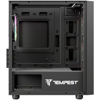 Torre PC Tempest Rampart ARGB M-ATX Cristal Templado USB 3.0 Negra Torre PC Tempest Rampart ARGB M-ATX Cristal Templado USB 3.0 Negra