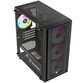 Torre PC Tempest Rampart ARGB M-ATX Cristal Templado USB 3.0 Negra Torre PC Tempest Rampart ARGB M-ATX Cristal Templado USB 3.0 Negra