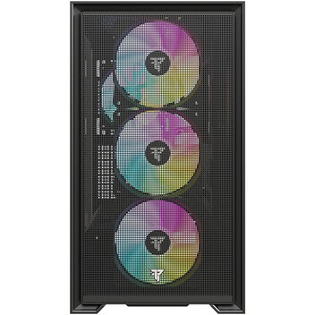 Torre PC Tempest Stronghold ARGB M-ATX Cristal Templado USB 3.0 Negra Torre PC Tempest Stronghold ARGB M-ATX Cristal Templado USB 3.0 Negra