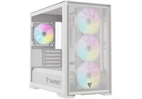 Torre PC Tempest Stronghold ARGB M-ATX Cristal Templado USB 3.0 Blanca