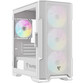 Torre PC Tempest Stockade ARGB M-ATX Cristal Templado USB 3.0 Blanca