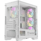 Torre PC Tempest Stockade ARGB M-ATX Cristal Templado USB 3.0 Blanca