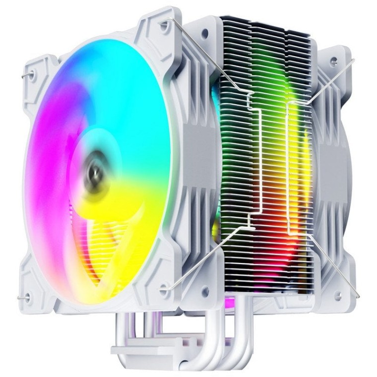 Tempest Cooler 4Pipes 2x120mm RGB Ventilador CPU Blanco