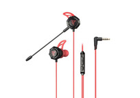 Tempest Battle Earphones Auriculares Gaming Rojo/Negro