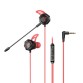 Tempest Battle Earphones Auriculares Gaming Rojo/Negro Tempest Battle Earphones Auriculares Gaming Rojo/Negro