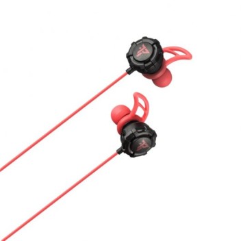 Tempest Battle Earphones Auriculares Gaming Rojo/Negro Tempest Battle Earphones Auriculares Gaming Rojo/Negro