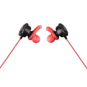 Tempest Battle Earphones Auriculares Gaming Rojo/Negro Tempest Battle Earphones Auriculares Gaming Rojo/Negro