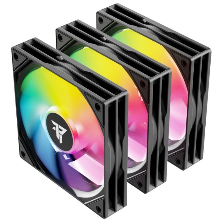 Tempest Fan 3x Pack 120mm con Controladora ARGB Black PWM