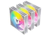 Tempest Fan 3x Pack 120mm con Controladora ARGB White PWM Tempest Fan 3x Pack 120mm con Controladora ARGB White PWM