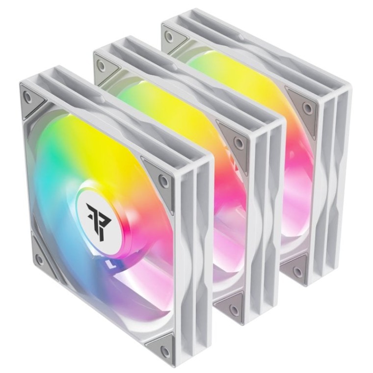 Tempest Fan 3x Pack 120mm con Controladora ARGB White PWM