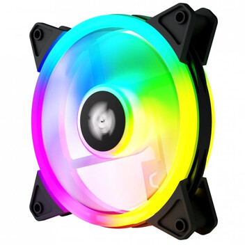 Tempest Fan R 120mm ARGB PWM Ventilador Suplementario Negro Tempest Fan R 120mm ARGB PWM Ventilador Suplementario Negro