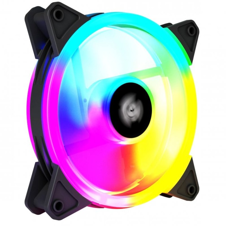 Tempest Fan R 120mm ARGB PWM Ventilador Suplementario Negro