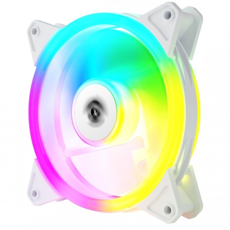 Tempest Fan R 120mm ARGB PWM Ventilador Suplementario Blanco