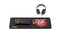Tempest Oblivion Pro Pack Gaming Teclado Mecánico RGB + Ratón + Auriculares + Alfombrilla