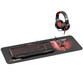 Tempest Oblivion Combo Gaming Teclado + Ratón + Auriculares + Alfombrilla