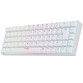 Tempest K20 Beast Teclado Mecánico Inalámbrico Gaming RGB TKL Mini Blanco