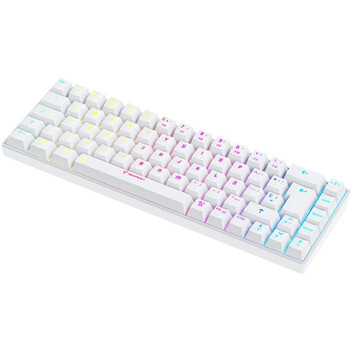 Tempest K20 Beast Teclado Mecánico Inalámbrico Gaming RGB TKL Mini Blanco