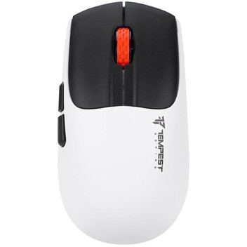 Tempest X18 Shatter Ratón Gaming Wireless RGB 11200DPI Blanco