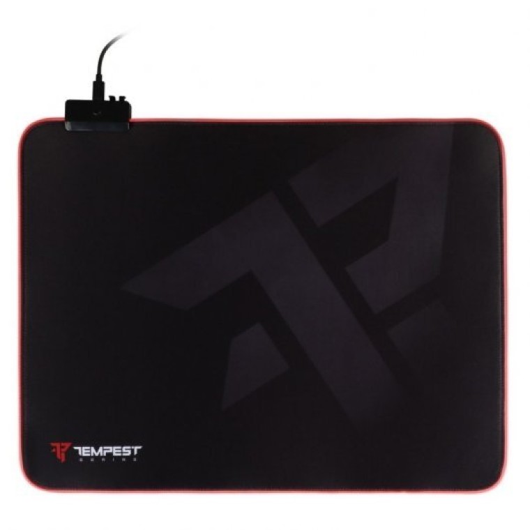 Tempest Mousepad RGB 46x36cm 4mm Alfombrilla Gaming Negra