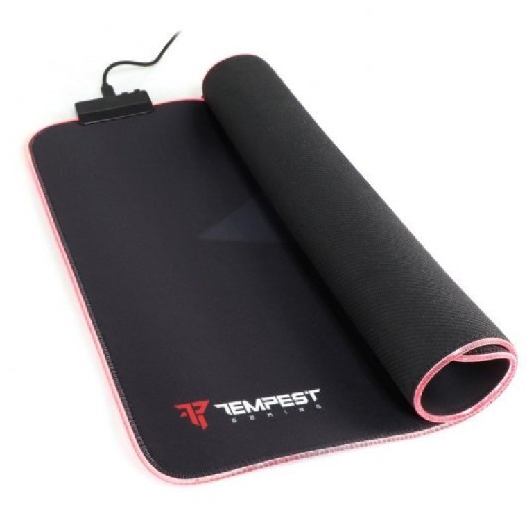 Tempest Mousepad RGB 46x36cm 4mm Alfombrilla Gaming Negra