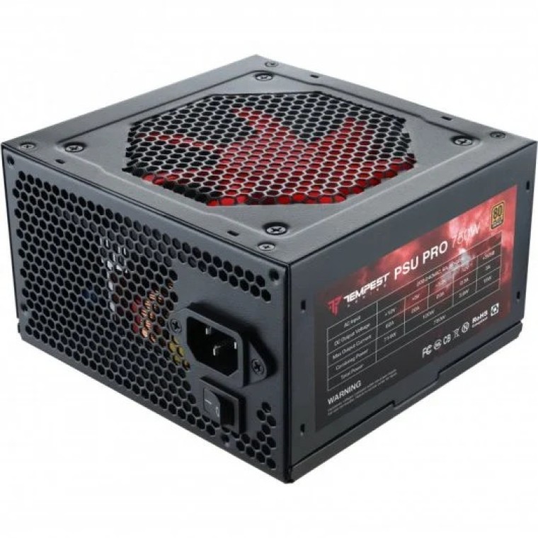 Tempest PSU PRO 750W 80+ Bronze Fuente de Alimentación