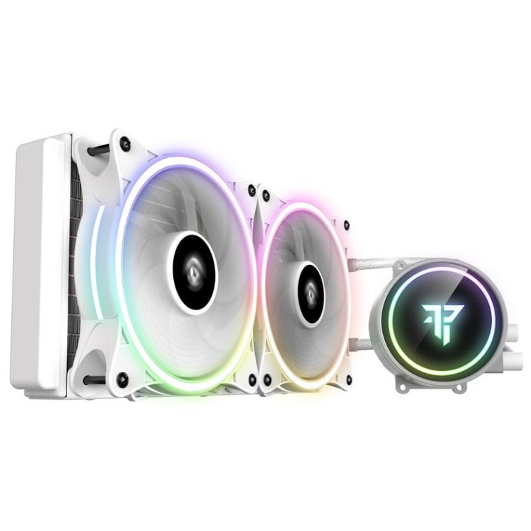 Tempest Gaming Liquid Cooler 240 Kit Refrigeración Líquida RGB Blanco