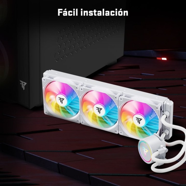 Tempest Liquid Cooler 360 RGB Kit de Refrigeración Líquida Blanco