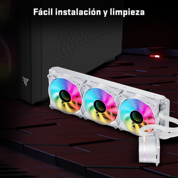 Tempest Liquid Cooler 360 ARGB Kit de Refrigeración Líquida Blanco