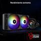 Tempest Iceflow Refrigeración Líquida 240 ARGB Kit Liquid Cooler Negra Tempest Iceflow Refrigeración Líquida 240 ARGB Kit Liquid Cooler Negra
