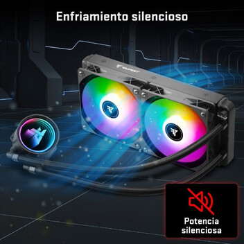 Tempest Iceflow Refrigeración Líquida 240 ARGB Kit Liquid Cooler Negra Tempest Iceflow Refrigeración Líquida 240 ARGB Kit Liquid Cooler Negra