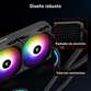 Tempest Iceflow Refrigeración Líquida 240 ARGB Kit Liquid Cooler Negra Tempest Iceflow Refrigeración Líquida 240 ARGB Kit Liquid Cooler Negra