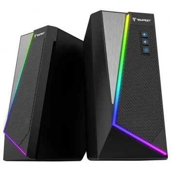 Tempest M20 RGB Master 2.0 Altavoces Gaming con Bluetooth Negros Tempest M20 RGB Master 2.0 Altavoces Gaming con Bluetooth Negros