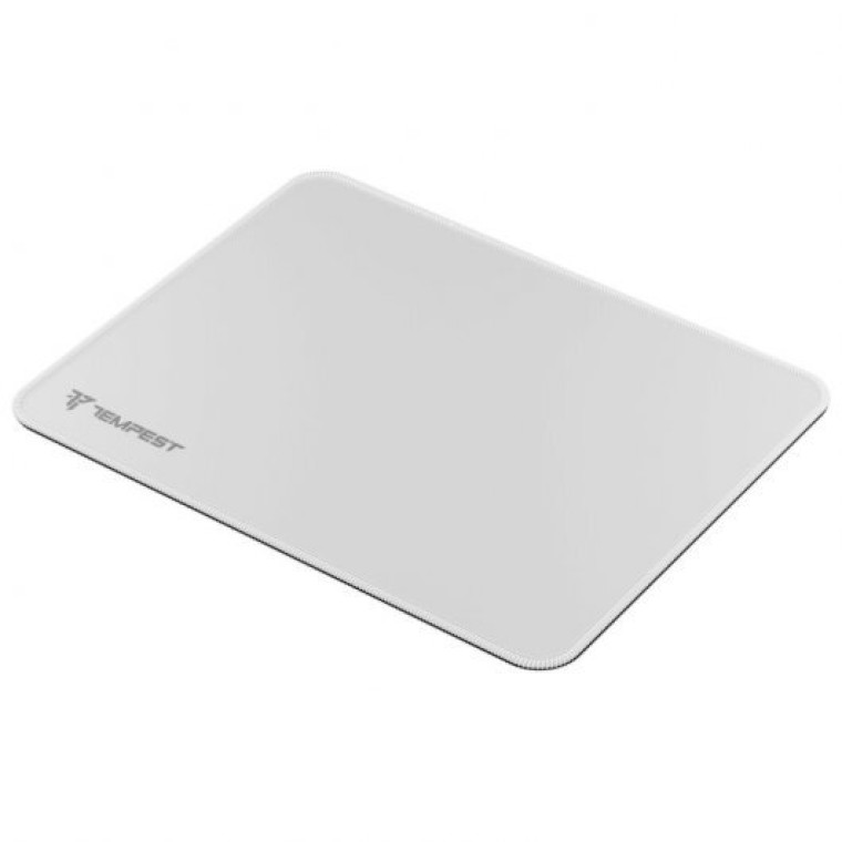 Tempest Mousepad 46x36cm 3mm Alfombrilla Gaming Blanca