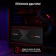 Fuente Alimentación Tempest Pulse PSU 650W Cybenetics Silver ATX 3.1 Fuente de Alimentación Negra