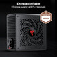 Fuente Alimentación Tempest Pulse PSU 750W Cybenetics Bronze ATX 3.1 Full Modular Fuente de Alimenta Fuente Alimentación Tempest Pulse PSU 750W Cybenetics Bronze ATX 3.1 Full Modular Fuente de Alimenta