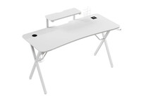 Tempest Haven White Mesa Gaming 120x60cm RGB Blanca Tempest Haven White Mesa Gaming 120x60cm RGB Blanca