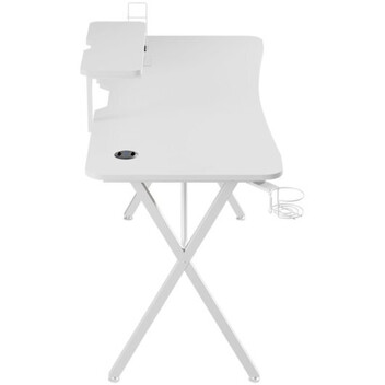 Tempest Haven White Mesa Gaming 120x60cm RGB Blanca Tempest Haven White Mesa Gaming 120x60cm RGB Blanca